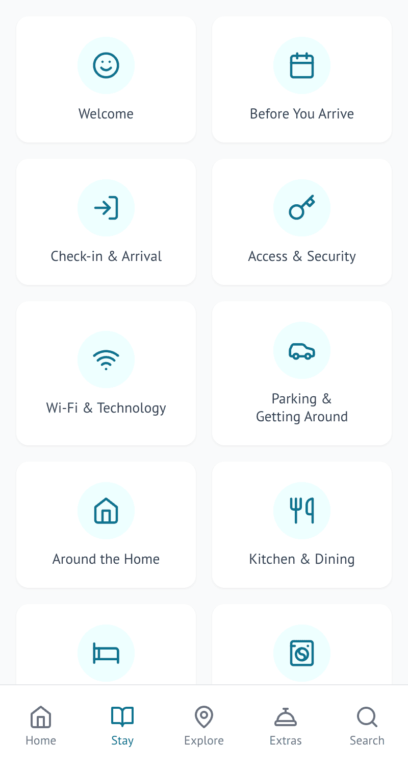 Stay — Check-in, Wi-Fi, appliances, house rules and checkout.